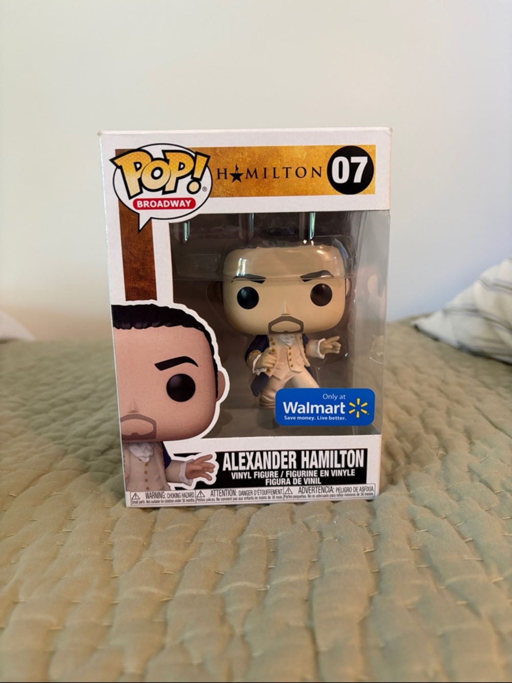 Funko Alexander Hamilton Pop! Broadway Vinyl Figure - Tan, Brown, Black